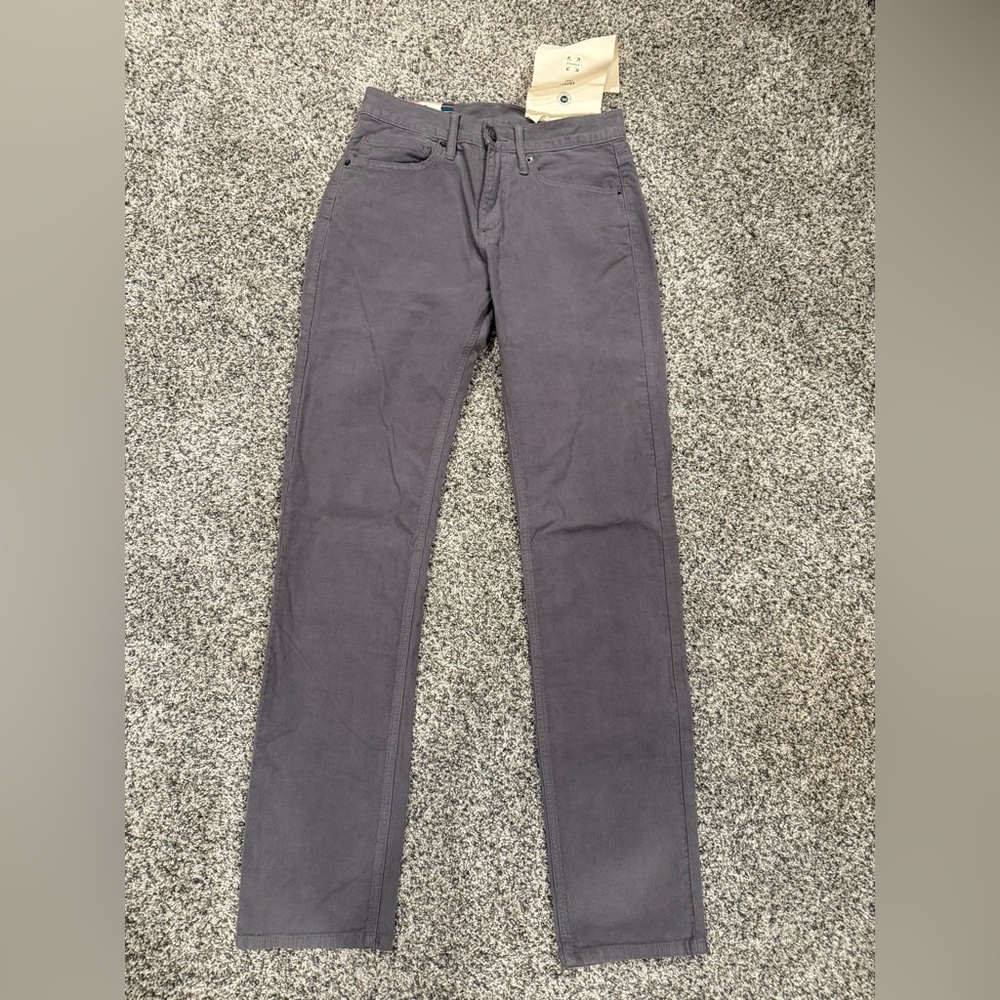 Marine layer slim straight corduroy pants